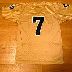 Notre Dame Joe Theisman # 7 NCAA football gold jersey